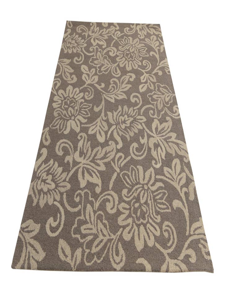 Detail image of  5' x 8' Agra Wool Rug