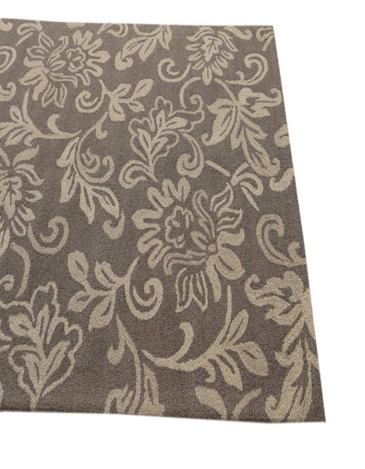 Detail image of  5' x 8' Agra Wool Rug