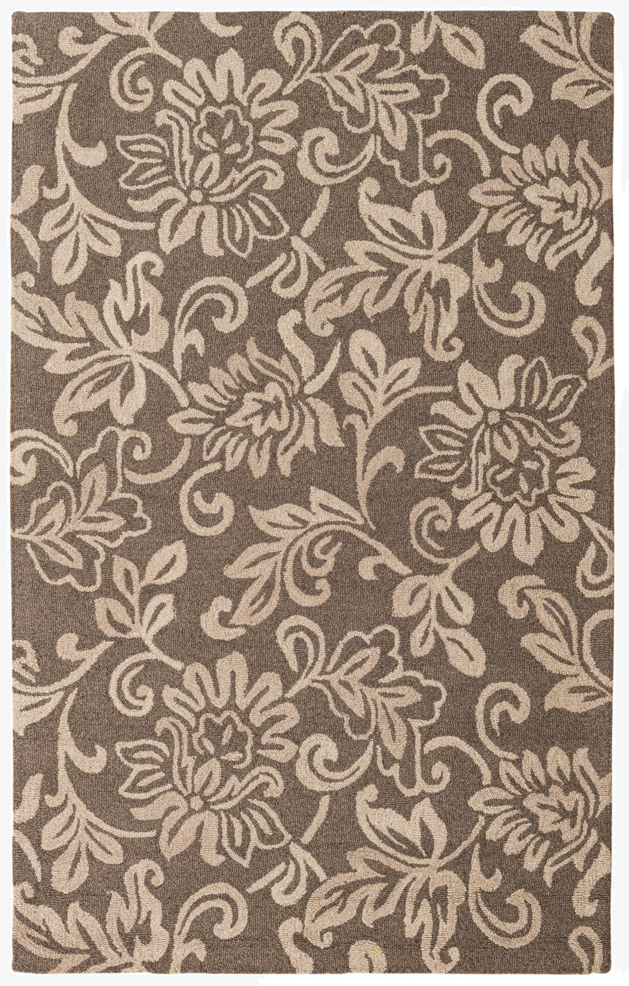  5' x 8' Agra Wool Rug