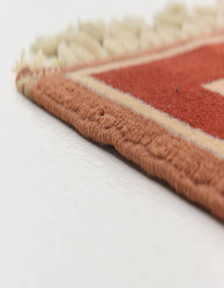 Detail image of  7' 2 x 10' 9  Hand Knotted Anatolian Oriental Wool Rug