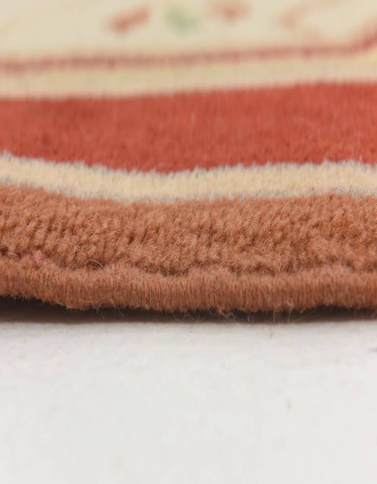 Detail image of  7' 2 x 10' 9  Hand Knotted Anatolian Oriental Wool Rug