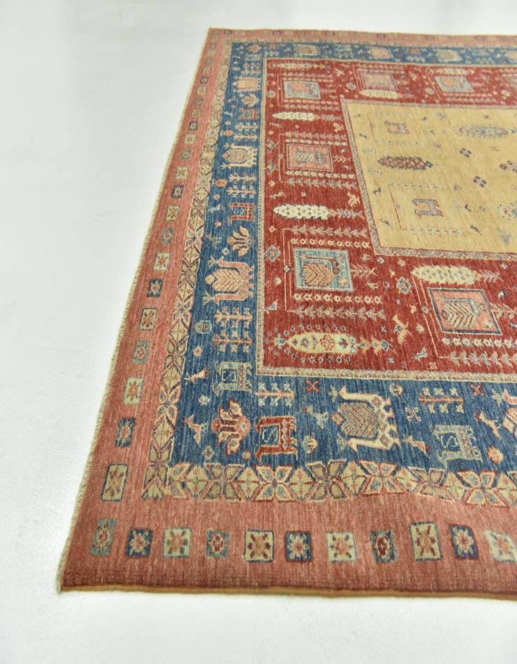 Detail image of  6' 6 x 9' 6  Hand Knotted Ariana Ziegler Rug