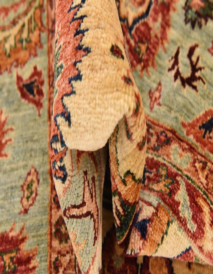 Detail image of  6' 8 x 9' 7  Hand Knotted Ariana Ziegler Rug