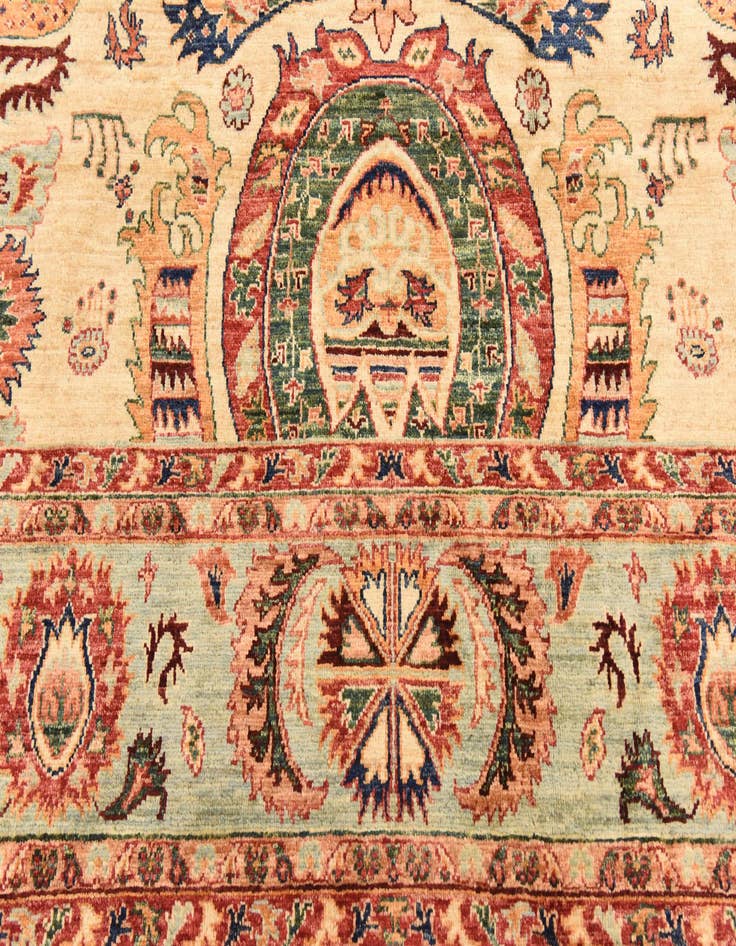 Detail image of  6' 8 x 9' 7  Hand Knotted Ariana Ziegler Rug