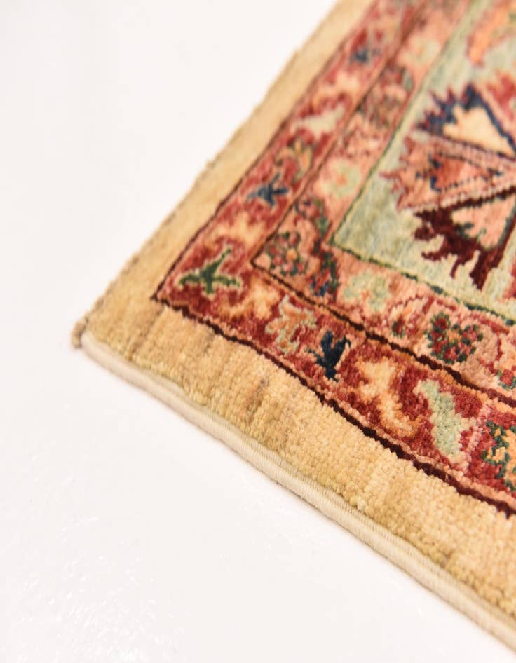 Detail image of  6' 8 x 9' 7  Hand Knotted Ariana Ziegler Rug