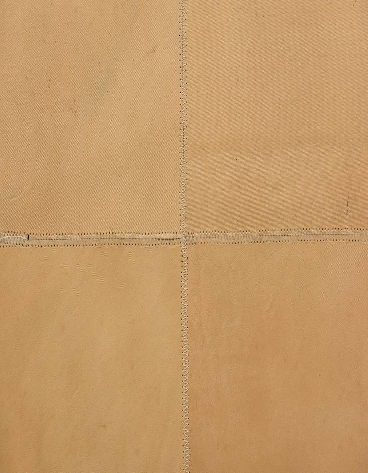 Detail image of  2' 1 x 3' 1 Cowhide Leather Rug