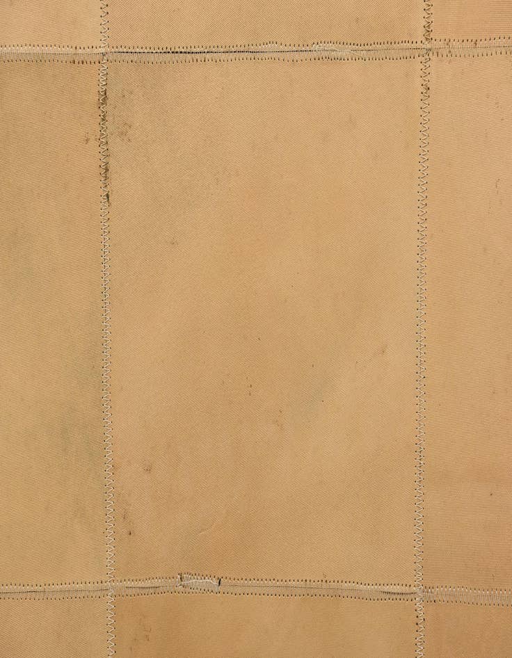 Detail image of  2' 1 x 3' 1 Cowhide Leather Rug