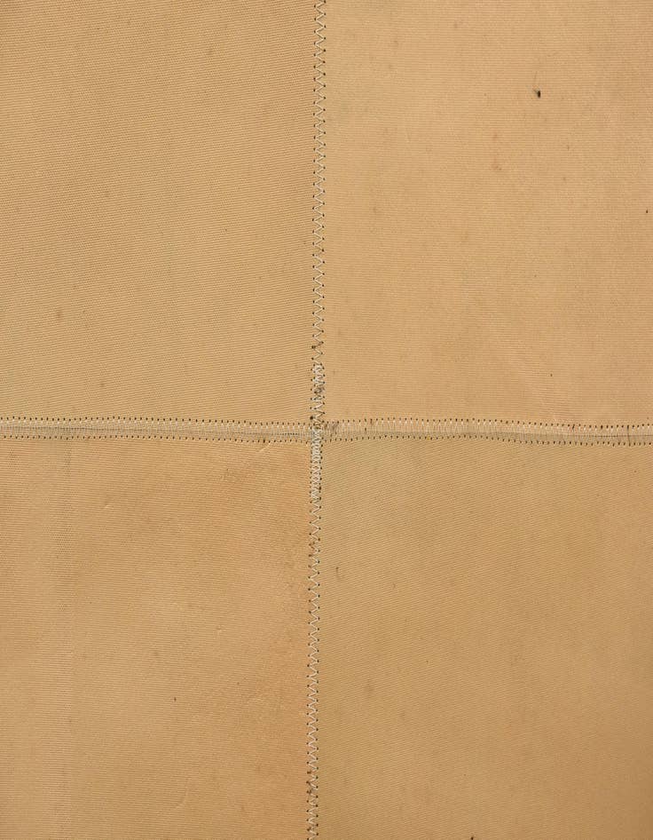 Detail image of  2' 1 x 3' 1 Cowhide Leather Rug