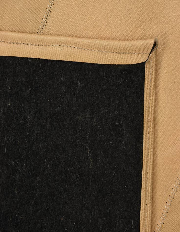 Detail image of  2' 1 x 3' 1 Cowhide Leather Rug