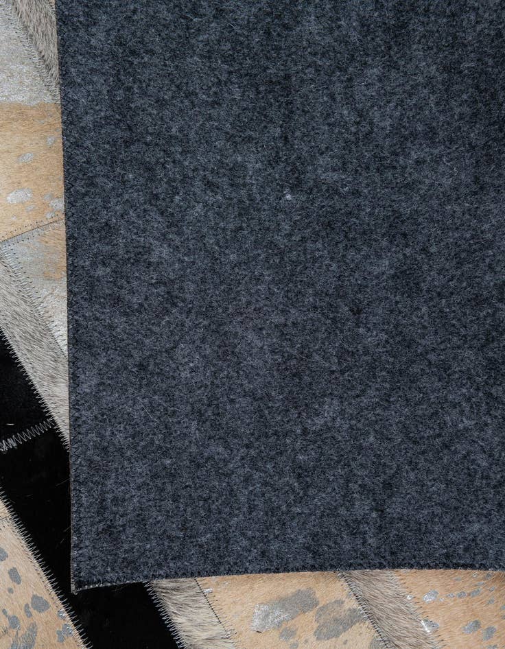 Detail image of  5' 2 x 8' Cowhide Leather Rug