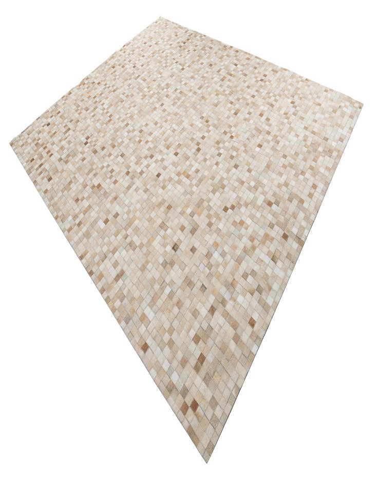 Detail image of  8' x 10' Cowhide Leather Rug