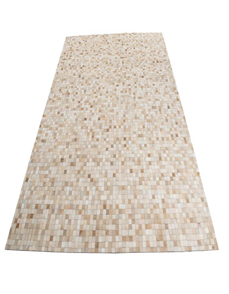 Detail image of  8' x 10' Cowhide Leather Rug