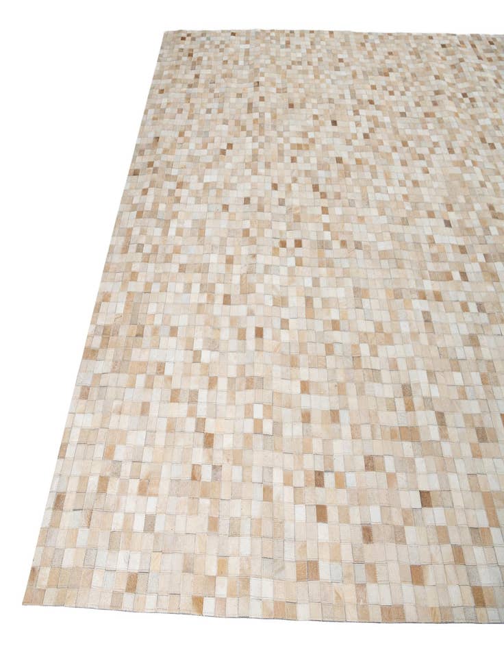 Detail image of  8' x 10' Cowhide Leather Rug