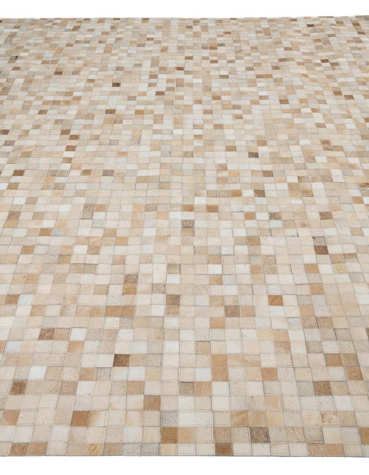 Detail image of  8' x 10' Cowhide Leather Rug