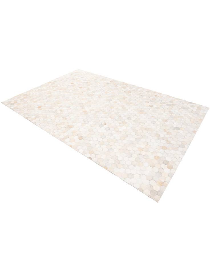 Detail image of  5' x 7' 8 Cowhide Stocks Rug