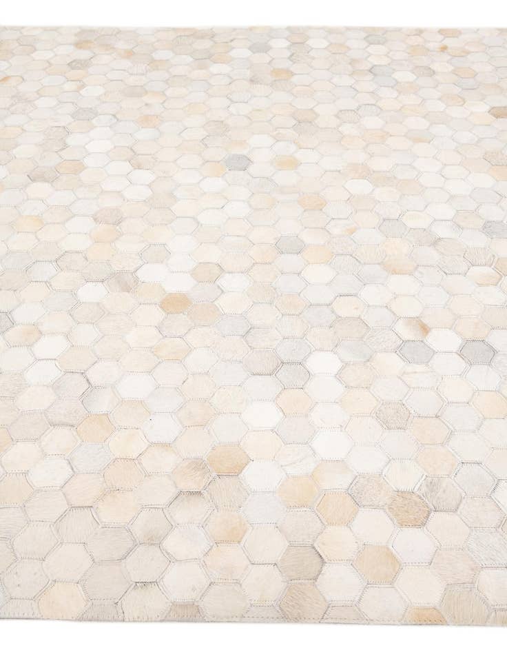 Detail image of  5' x 7' 8 Cowhide Stocks Rug