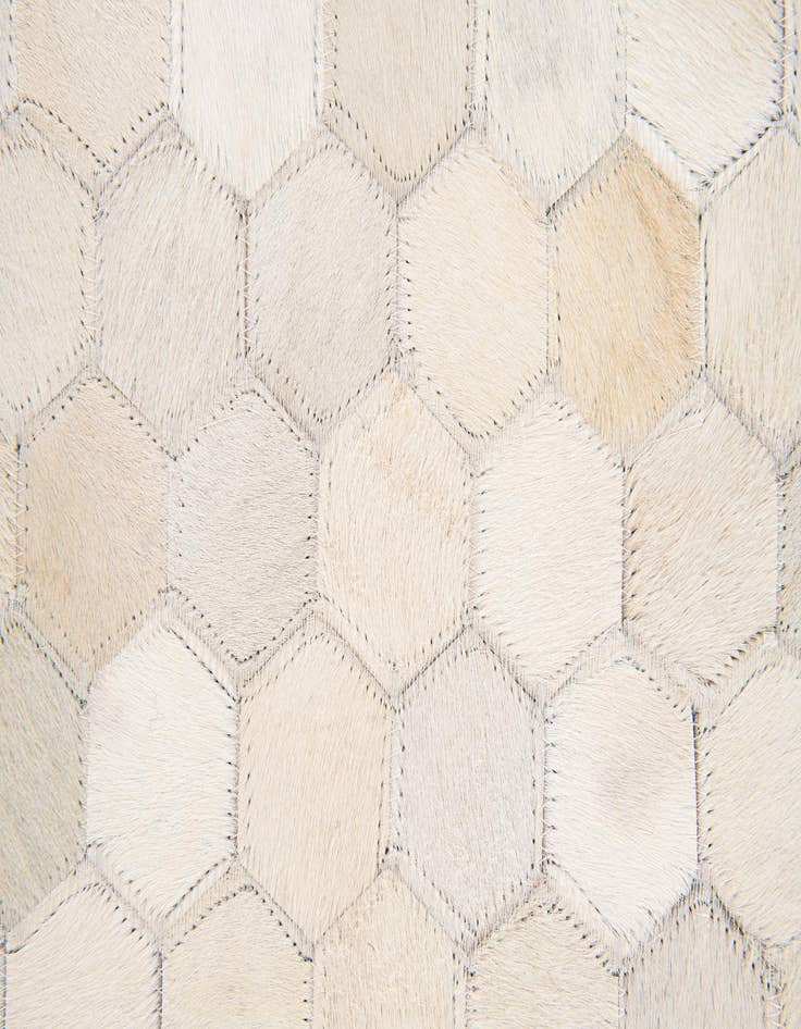 Detail image of  5' x 7' 10 Cowhide Stocks Rug