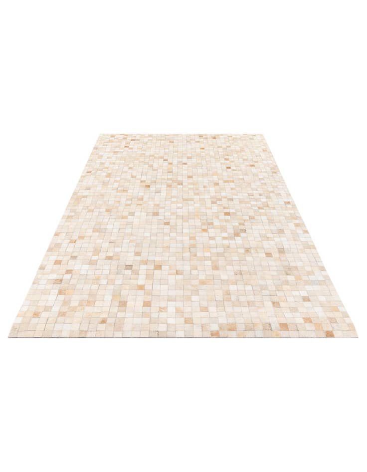 Detail image of  5' x 7' 11 Cowhide Stocks Rug