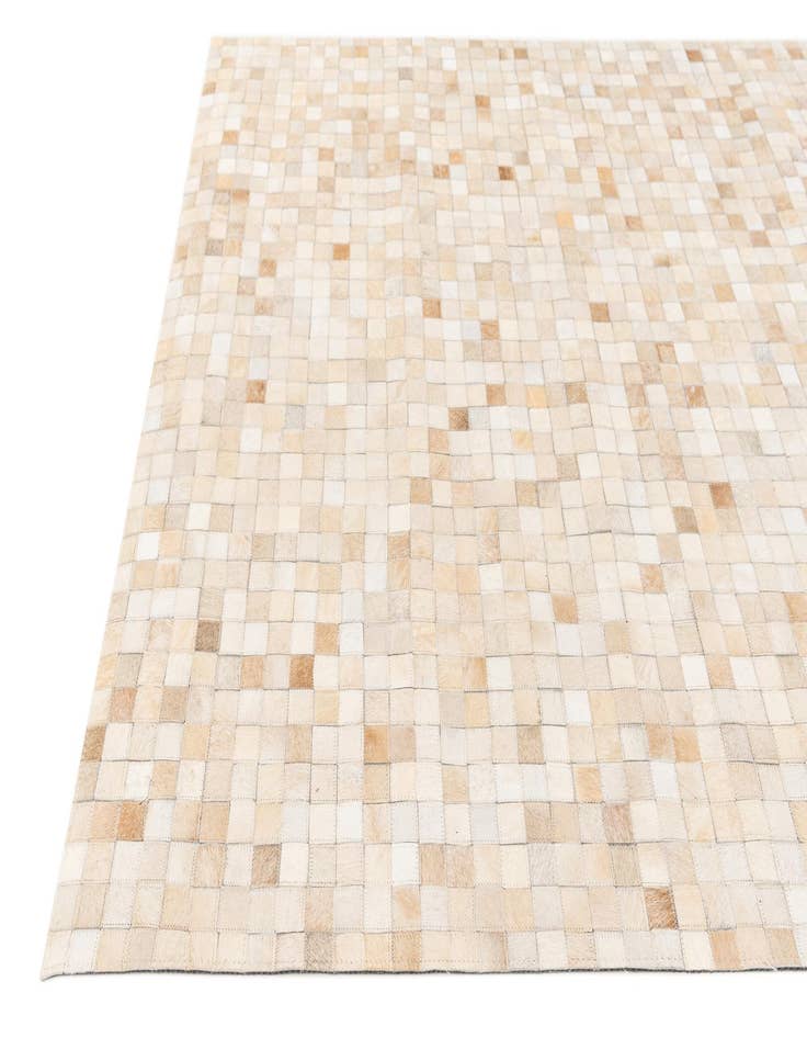 Detail image of  5' x 7' 11 Cowhide Stocks Rug