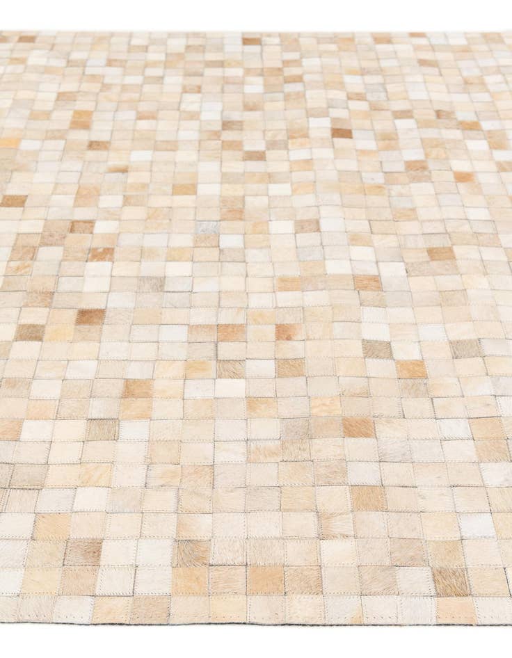 Detail image of  5' x 7' 11 Cowhide Stocks Rug