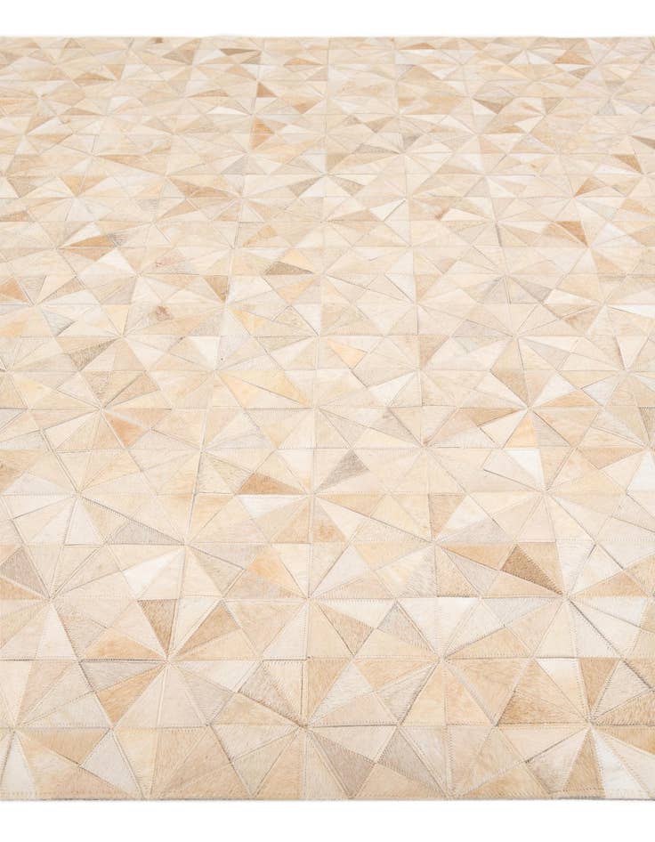 Detail image of  5' 8 x 7' 10 Cowhide Stocks Rug