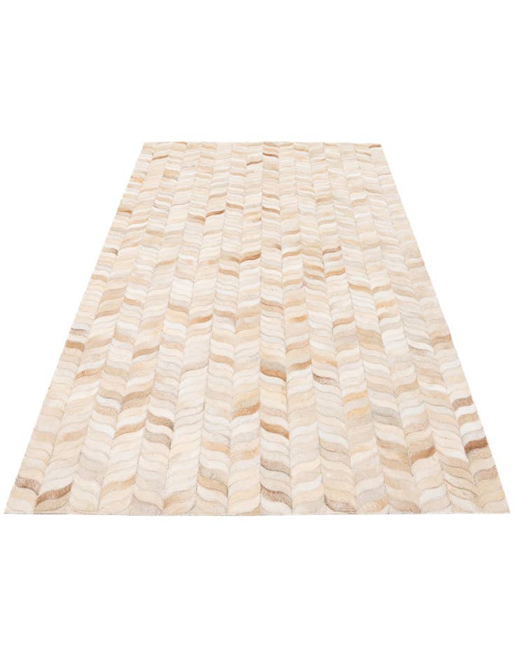 Detail image of  4' x 5' 11 Cowhide Stocks Rug