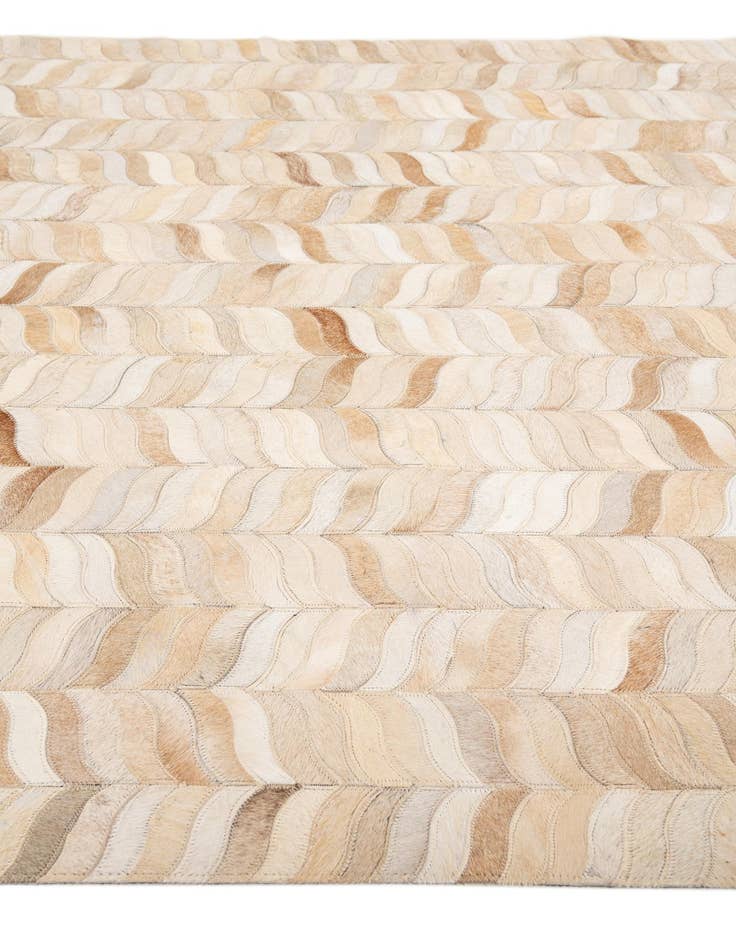 Detail image of  4' x 5' 11 Cowhide Stocks Rug