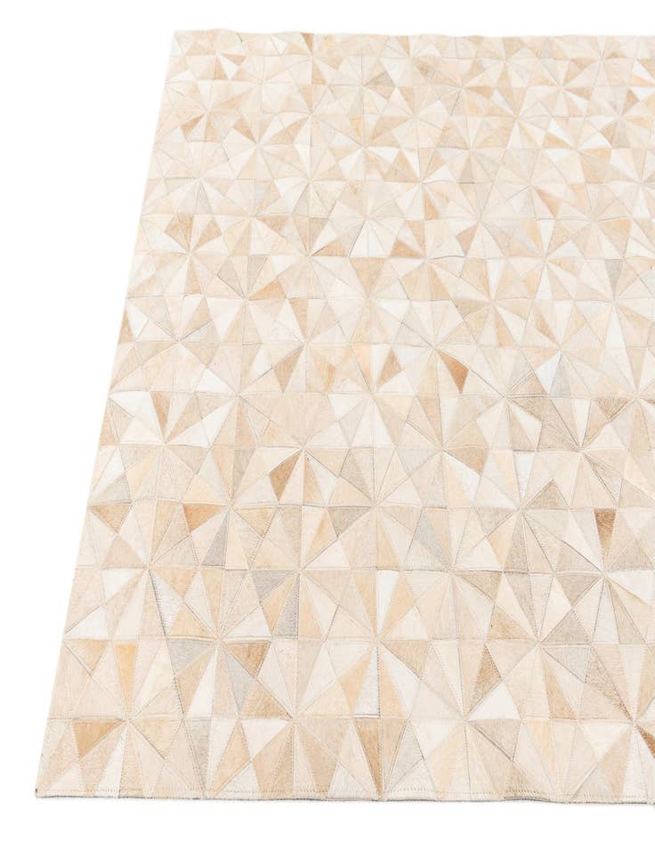 Detail image of  3' 11 x 6' Cowhide Stocks Rug