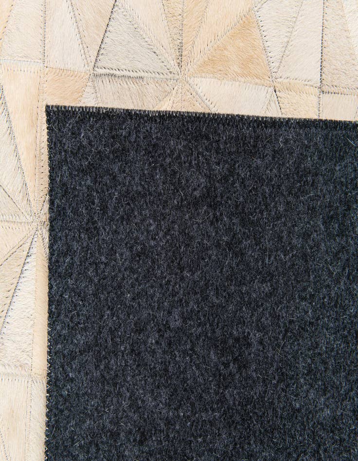 Detail image of  4' x 6' Cowhide Stocks Rug