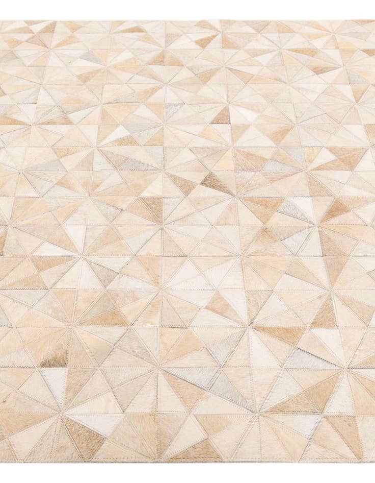 Detail image of  4' x 6' 1 Cowhide Stocks Rug