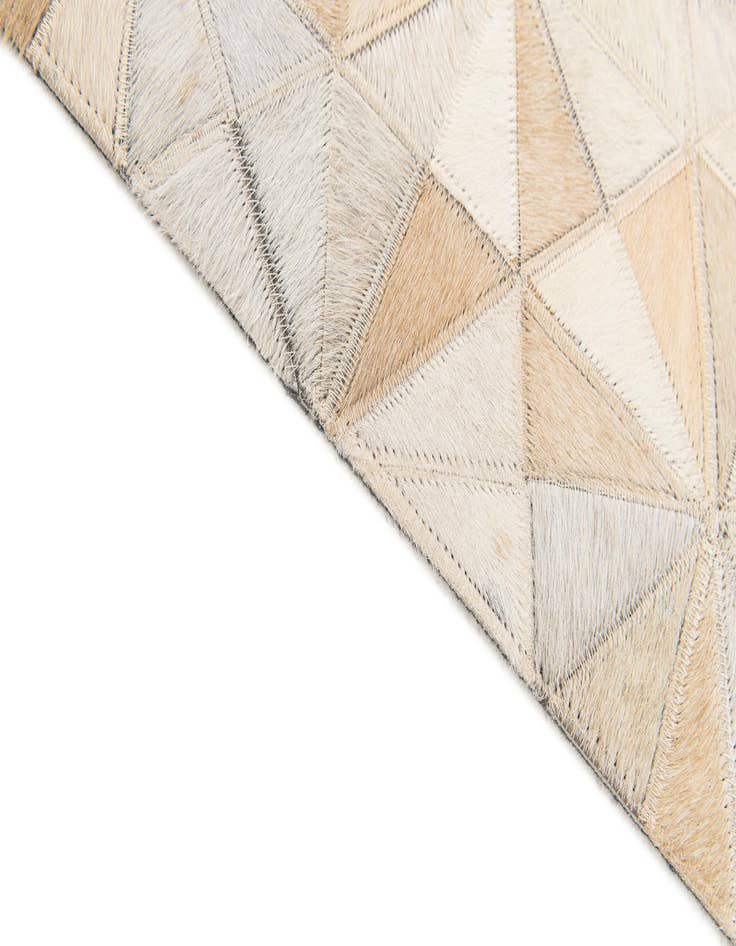 Detail image of  4' x 5' 11 Cowhide Stocks Rug