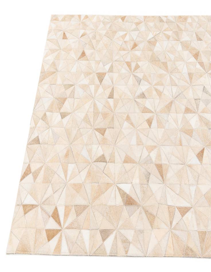 Detail image of  3' 11 x 6' 2 Cowhide Stocks Rug