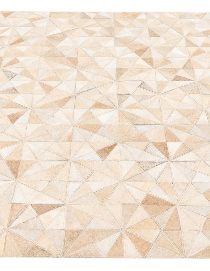 Detail image of  3' 11 x 6' 2 Cowhide Stocks Rug