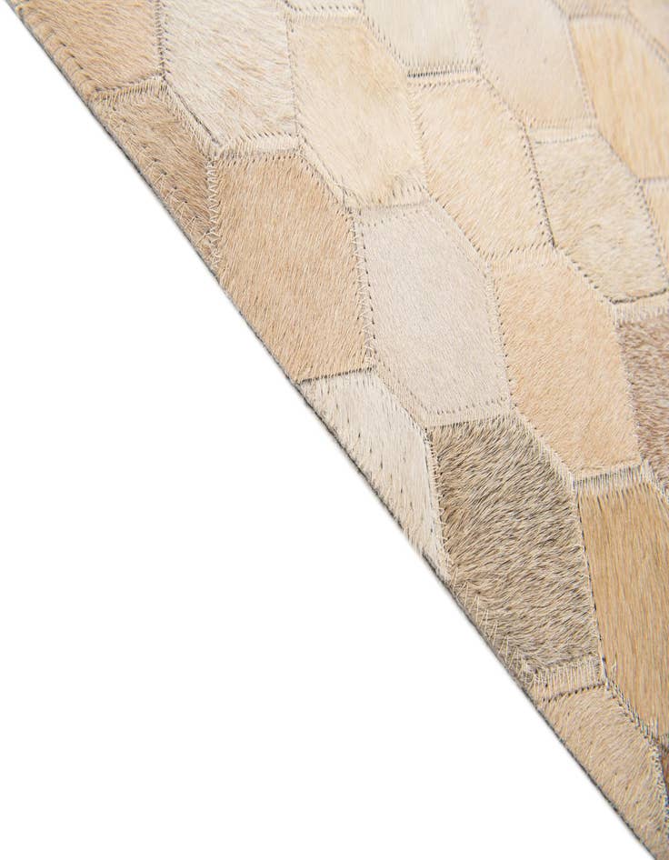 Detail image of  4' x 6' Cowhide Stocks Rug