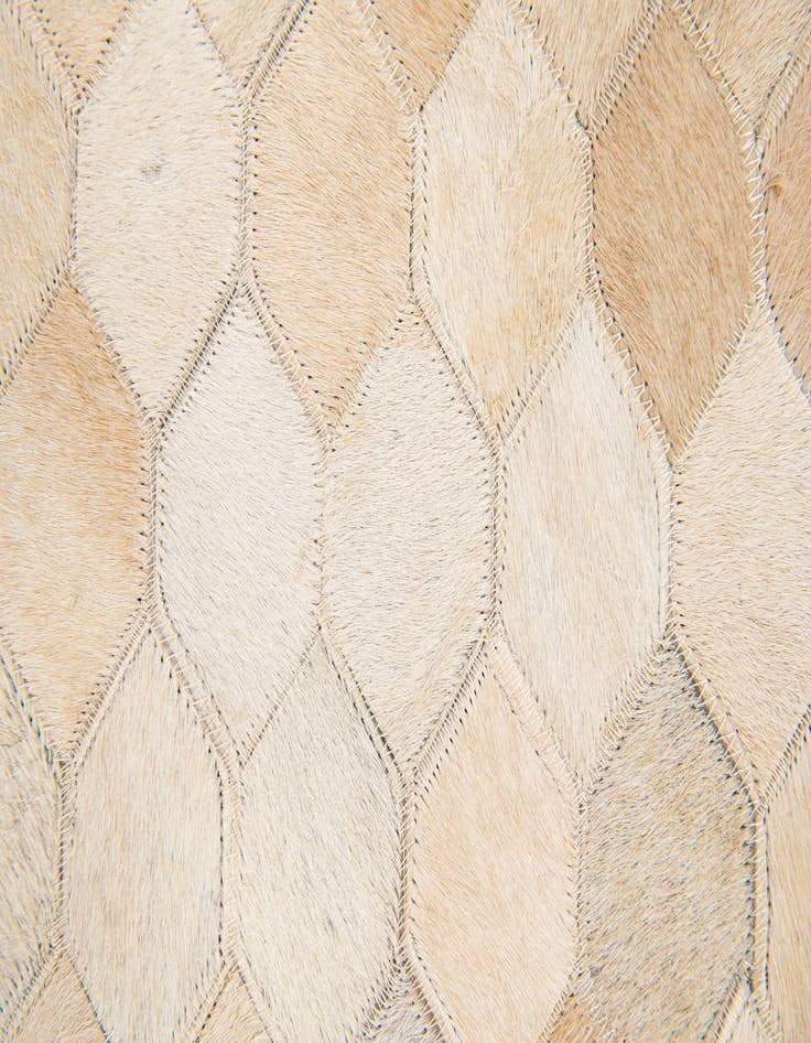 Detail image of  4' x 6' Cowhide Stocks Rug