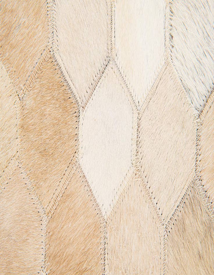 Detail image of  4' x 6' Cowhide Stocks Rug