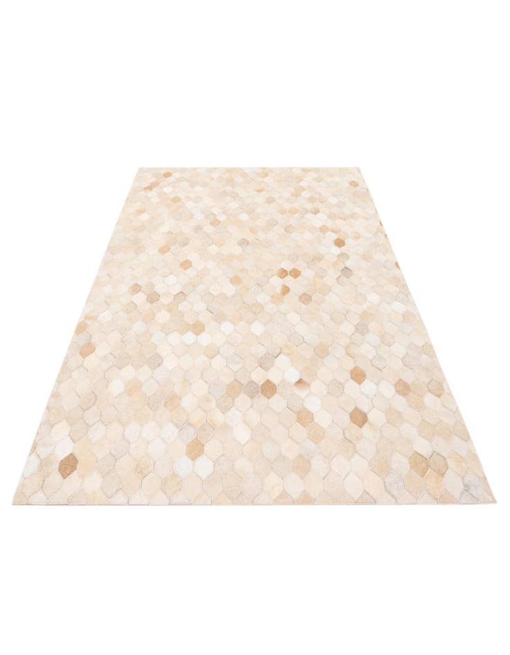 Detail image of  3' 11 x 5' 11 Cowhide Stocks Rug