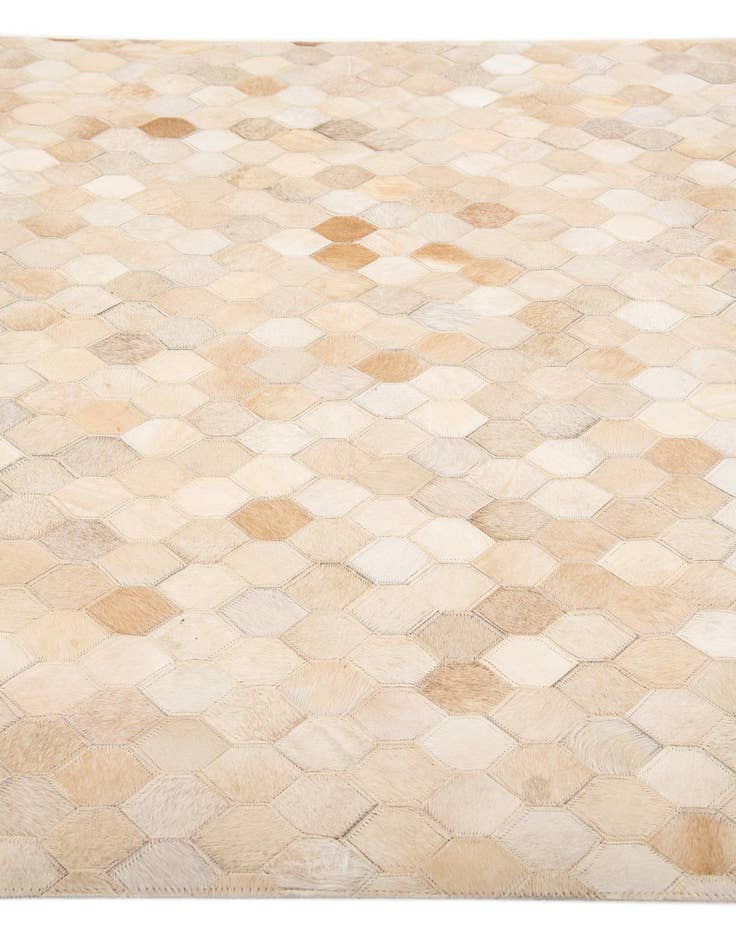 Detail image of  3' 11 x 5' 11 Cowhide Stocks Rug