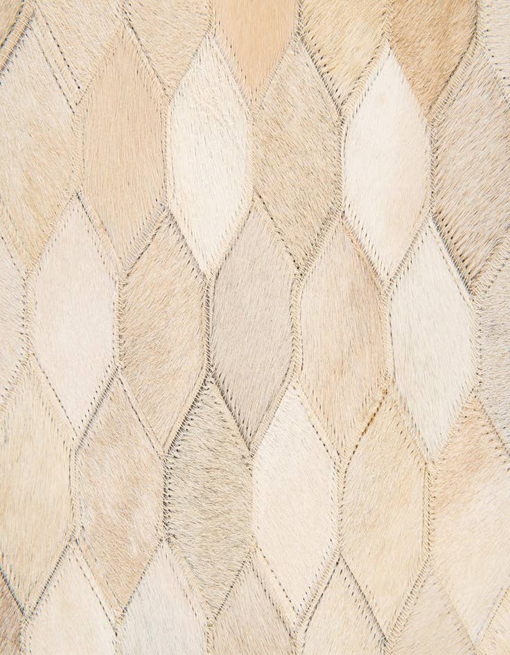 Detail image of  3' 11 x 5' 11 Cowhide Stocks Rug