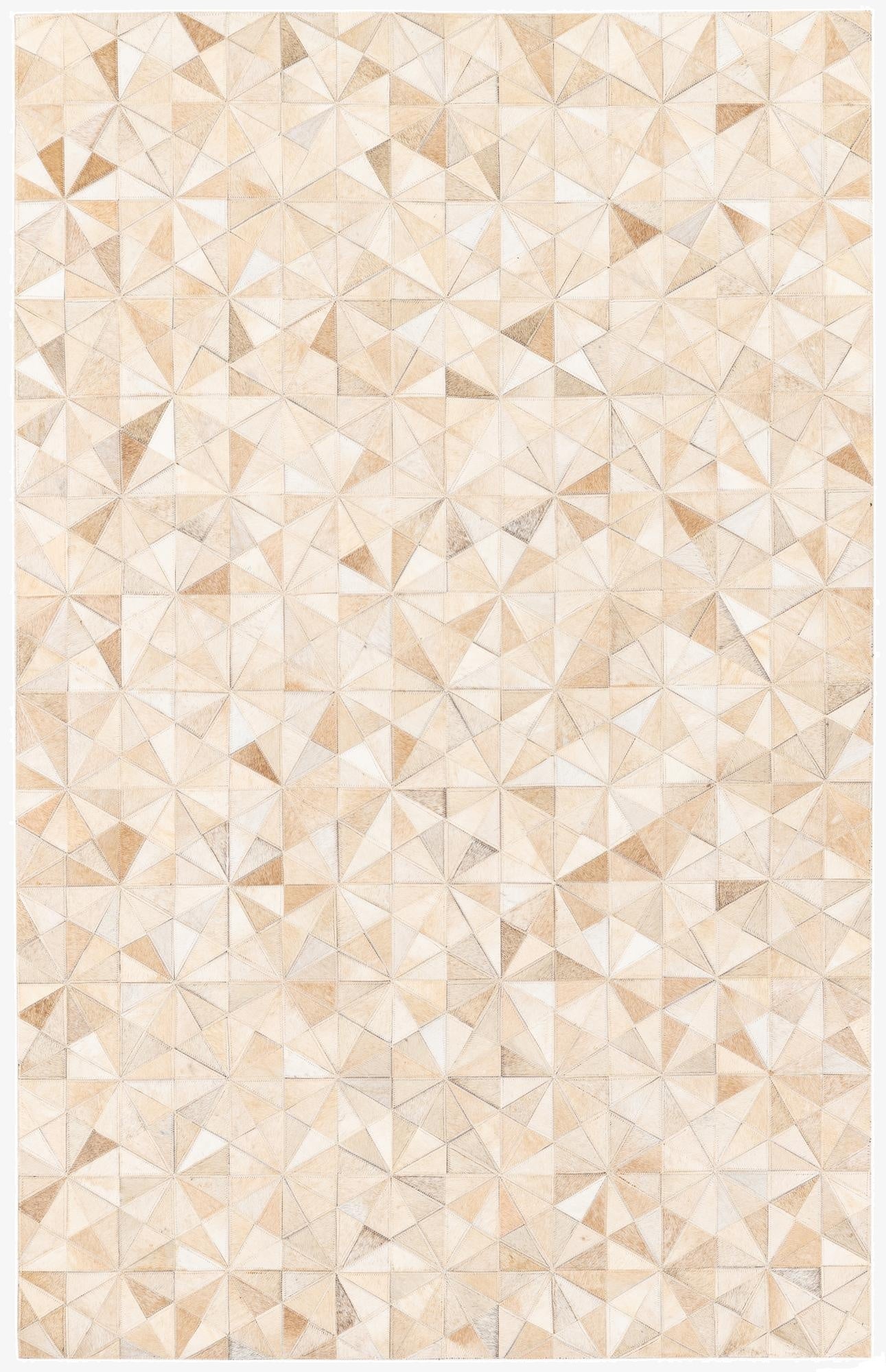  3' 11 x 6' 2 Cowhide Stocks Rug