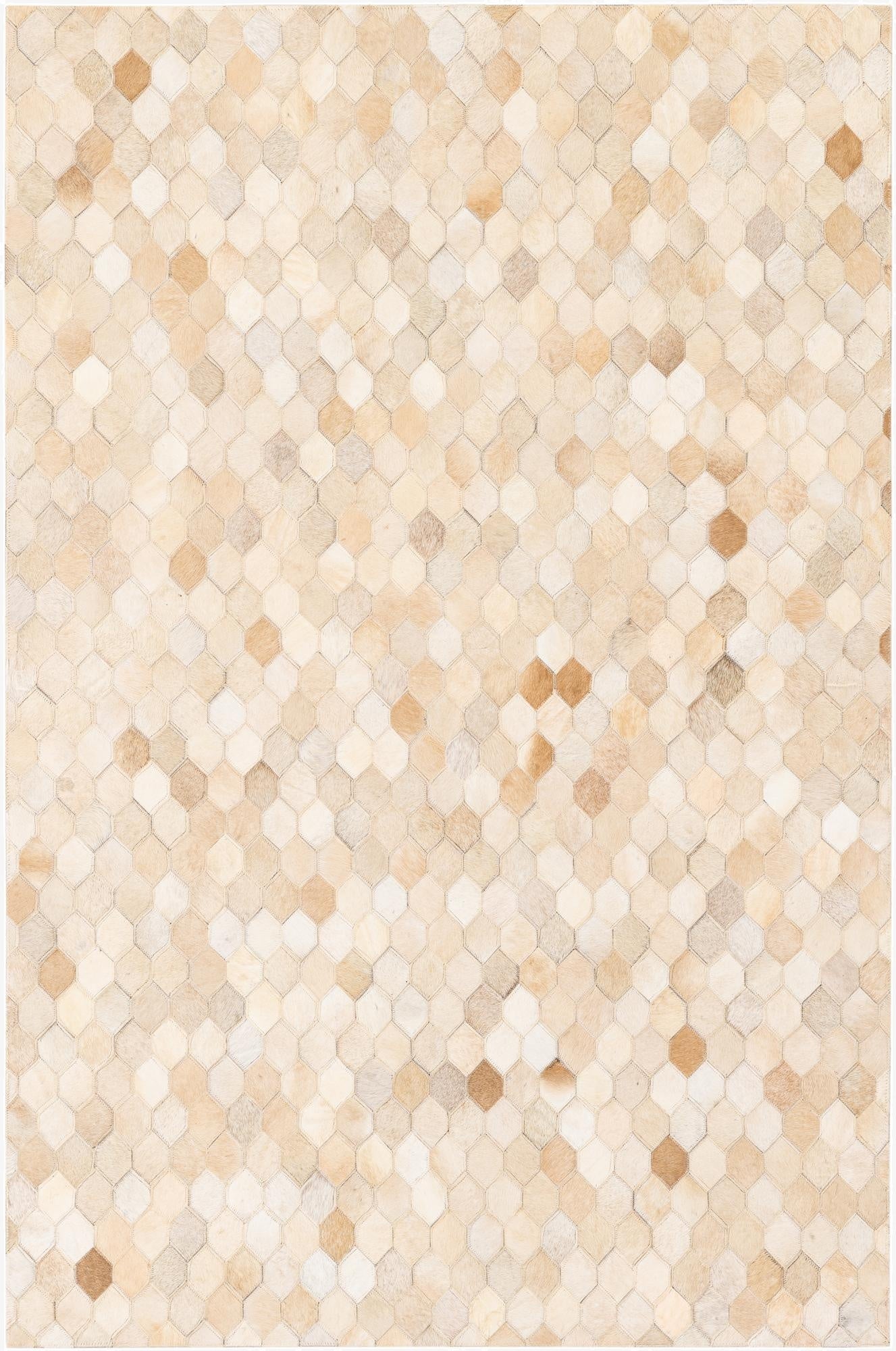  3' 11 x 5' 11 Cowhide Stocks Rug
