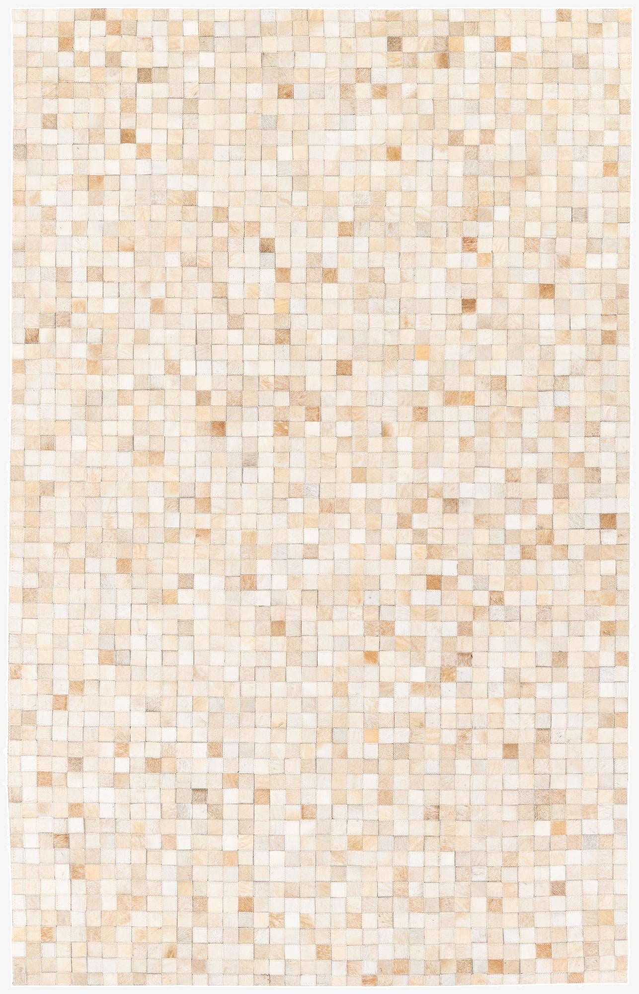  5' x 7' 11 Cowhide Stocks Rug