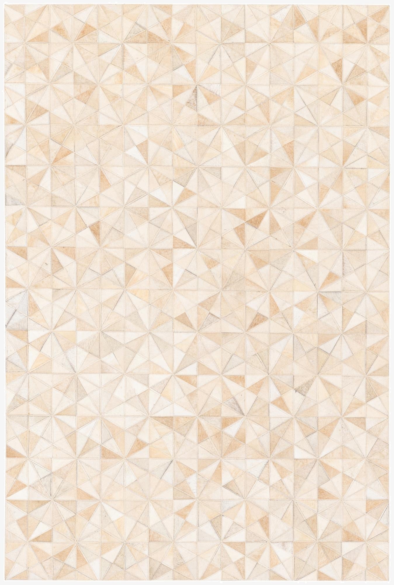  4' x 5' 11 Cowhide Stocks Rug
