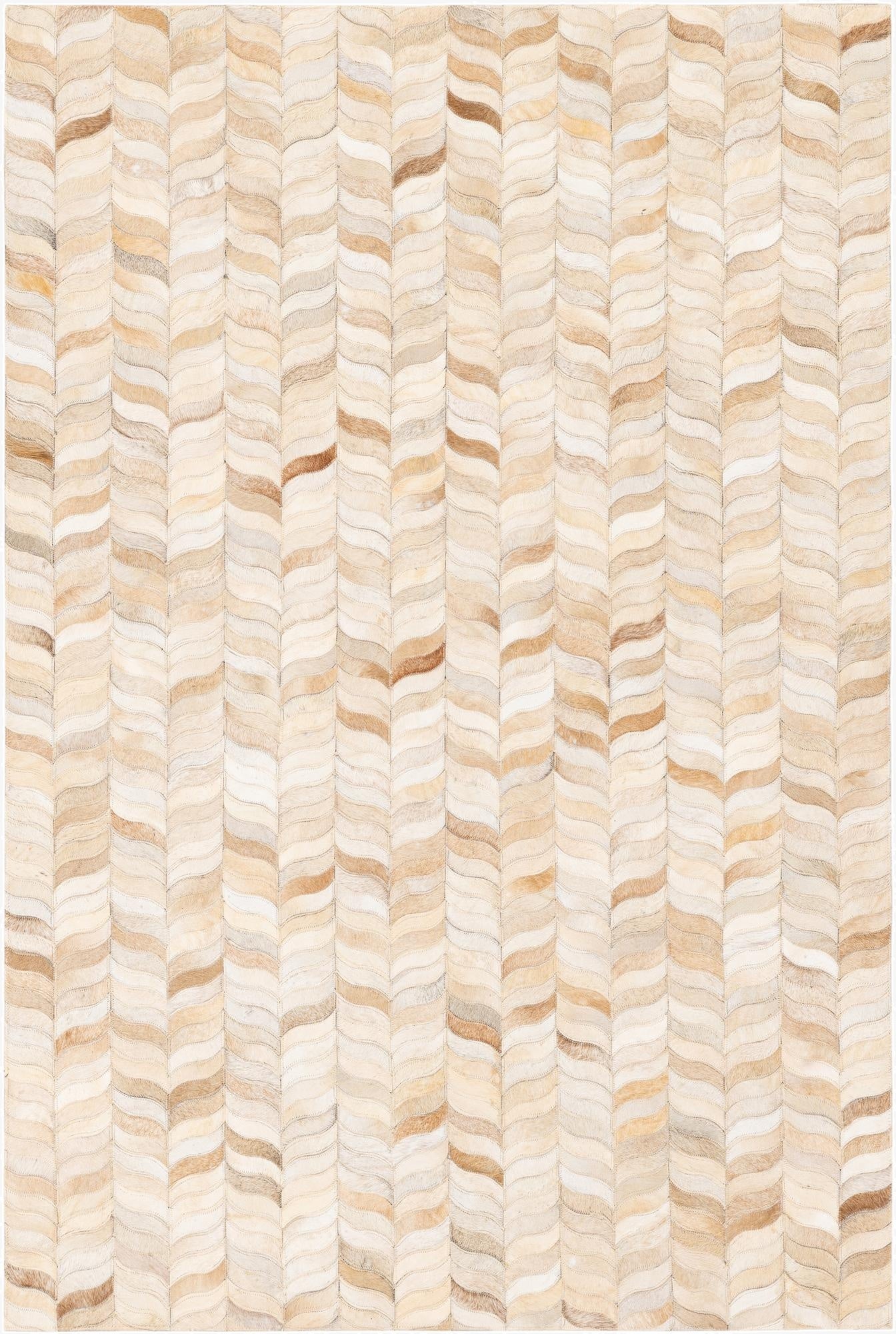  4' x 5' 11 Cowhide Stocks Rug