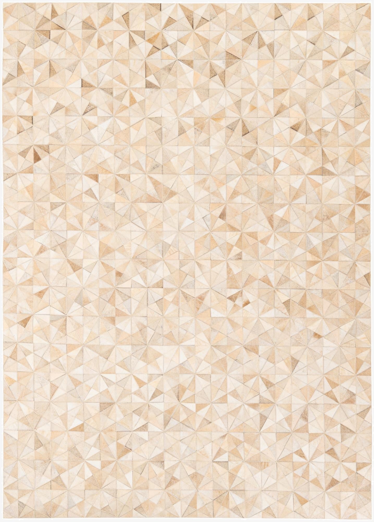  5' 8 x 7' 11 Cowhide Stocks Rug