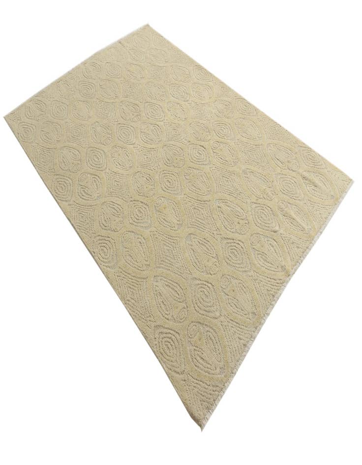 Detail image of  5' 6 x 8' 2  Hand Knotted Darya Wool Rug