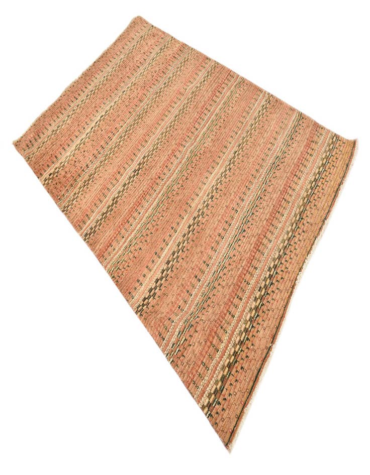 Detail image of  5' x 8'  Hand Knotted Darya Wool Rug