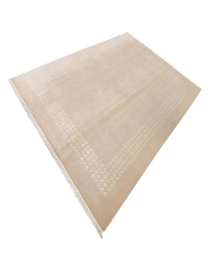 Detail image of  6' 7 x 9' 11  Hand Knotted Darya Wool Rug