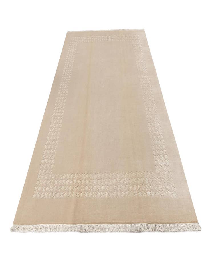 Detail image of  6' 7 x 9' 11  Hand Knotted Darya Wool Rug