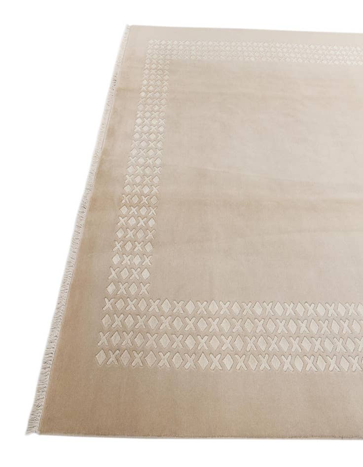 Detail image of  6' 7 x 9' 11  Hand Knotted Darya Wool Rug